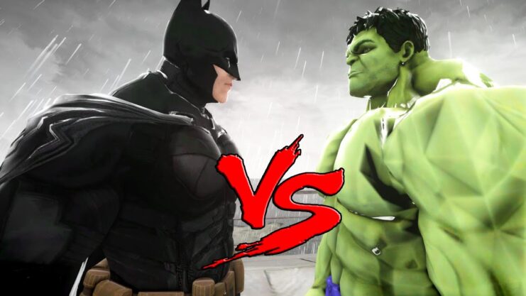 Batman vs The Incredible Hulk