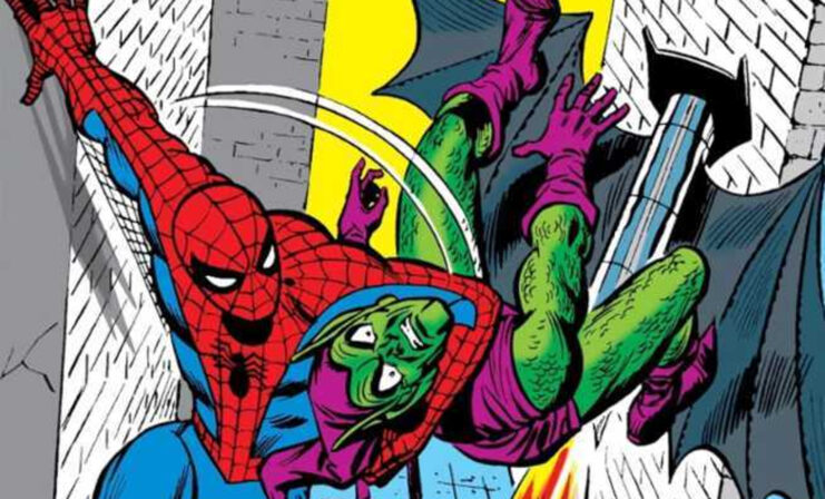 Spiderman and Green Goblin