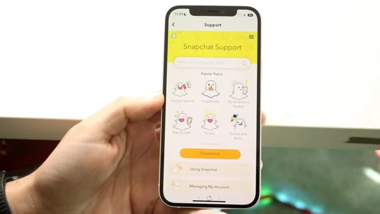 Snapchat Support