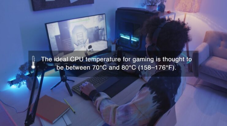ideal CPU temperature for gaming
