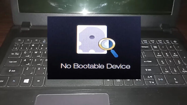 No Bootable Device Acer Laptop Problem