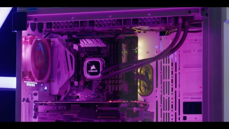 liquid cooling lower GPU temperatures