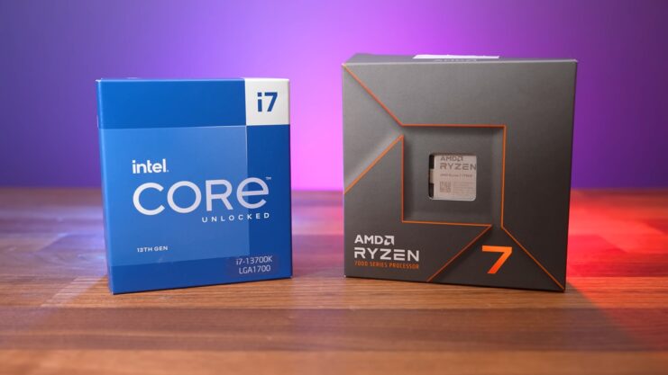Core and Thread Counts - AMD Ryzen 7 vs Intel i7 