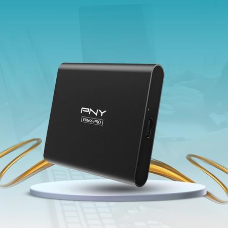 PNY EliteX-PRO 1TB USB 3.2 Gen 2x2 Type-C Portable SSD
