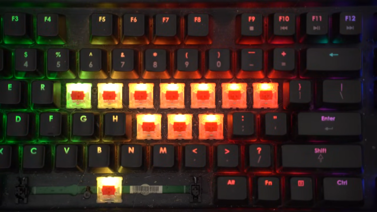 removing keycaps on Mechanical Keyboard