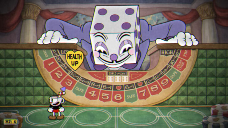 King Dice - Cuphead - hardest boss